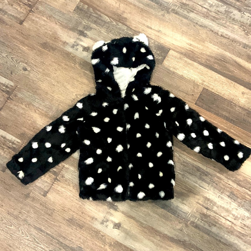 Girls Faux Fur Coat